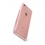 Wholesale iPhone 7 Plus LED Flash Clear Hybrid Case (Purple)